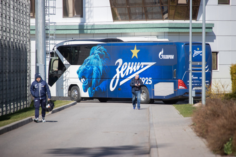 Открытая тренировка «Зенита» перед матчем с  «Локомотивом»