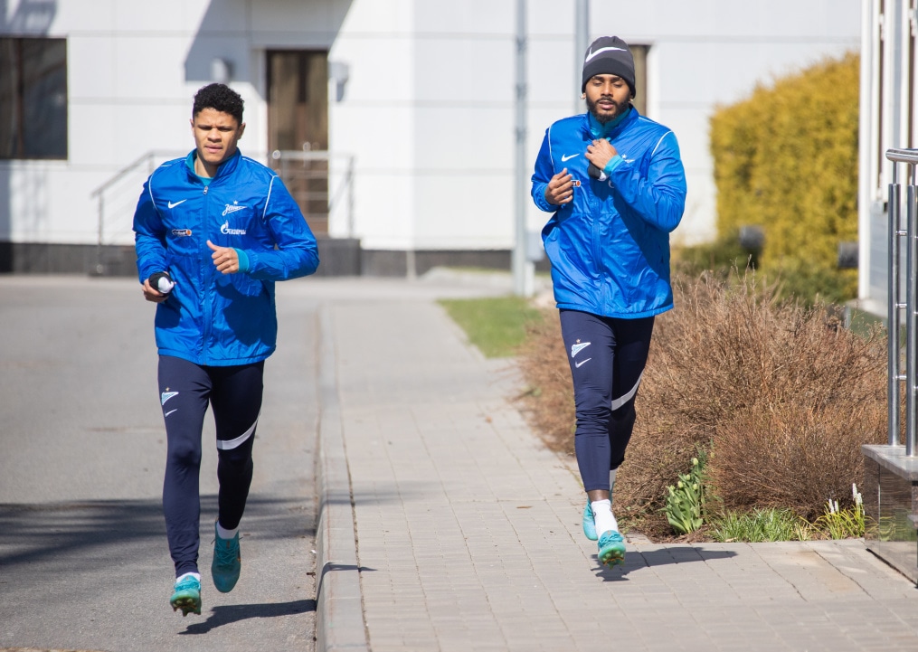 Открытая тренировка «Зенита» перед матчем с  «Локомотивом»