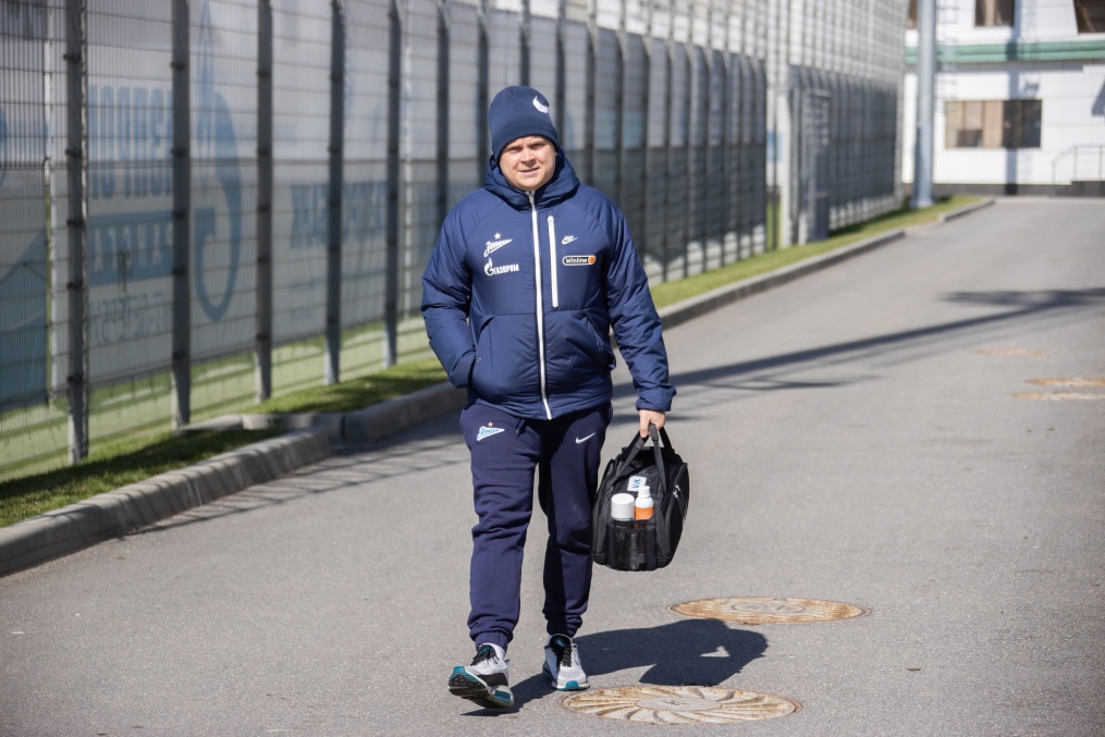 Открытая тренировка «Зенита» перед матчем с  «Локомотивом»