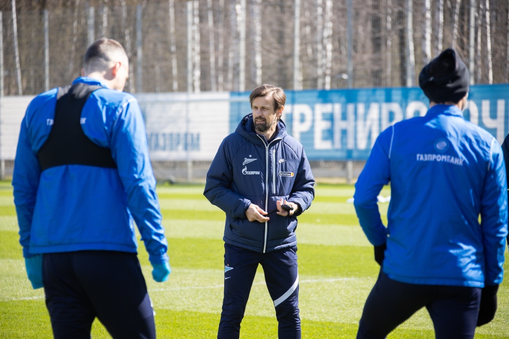 Открытая тренировка «Зенита» перед матчем с  «Локомотивом»