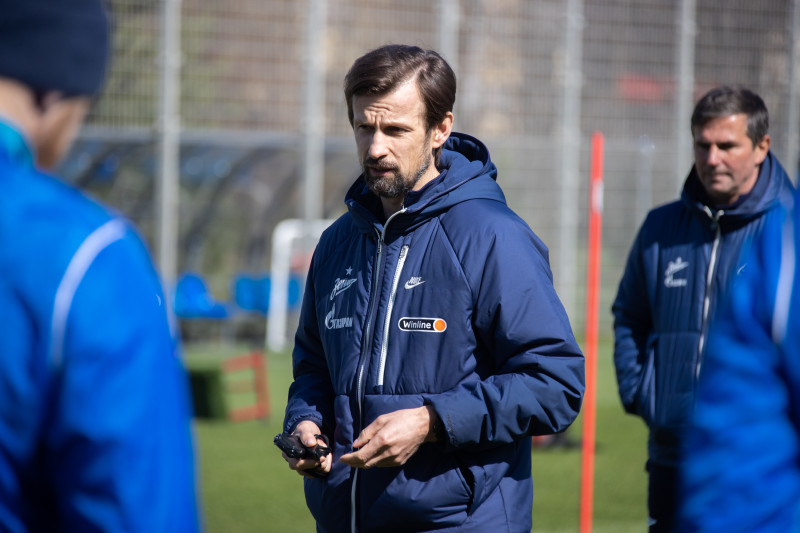 Открытая тренировка «Зенита» перед матчем с  «Локомотивом»