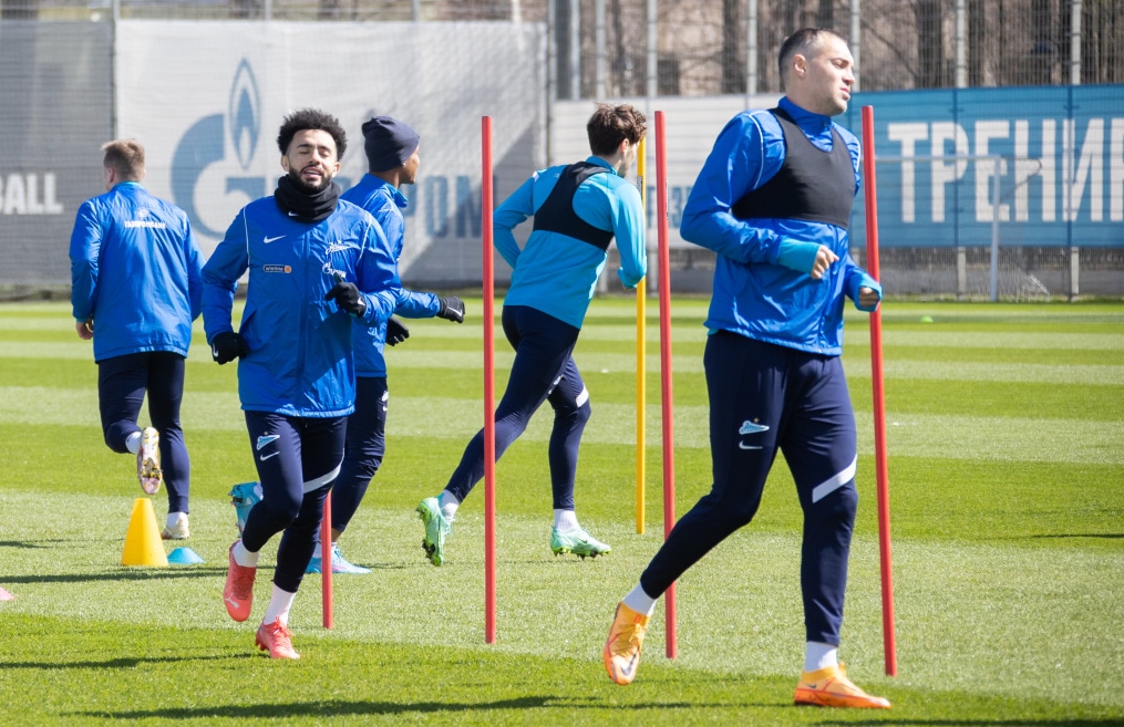 Открытая тренировка «Зенита» перед матчем с  «Локомотивом»