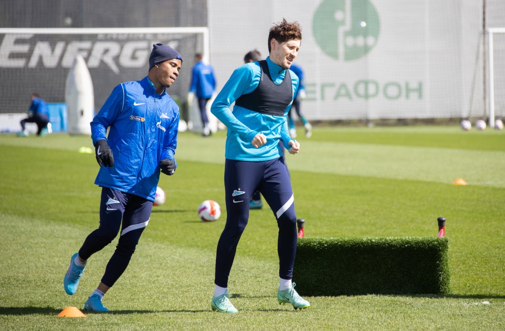 Открытая тренировка «Зенита» перед матчем с  «Локомотивом»