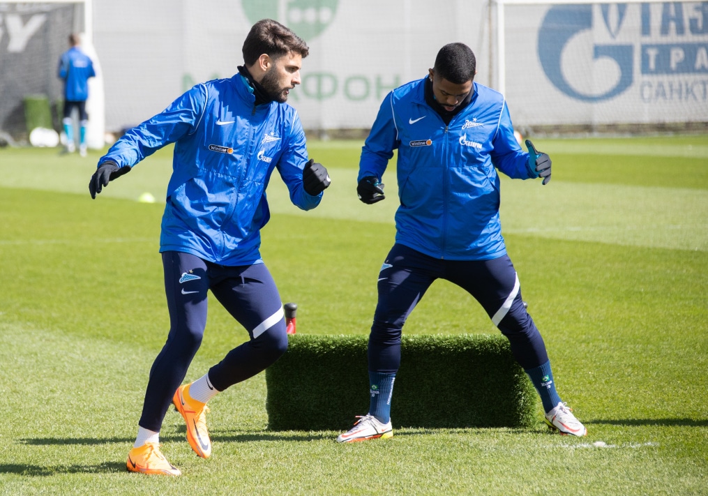 Открытая тренировка «Зенита» перед матчем с  «Локомотивом»