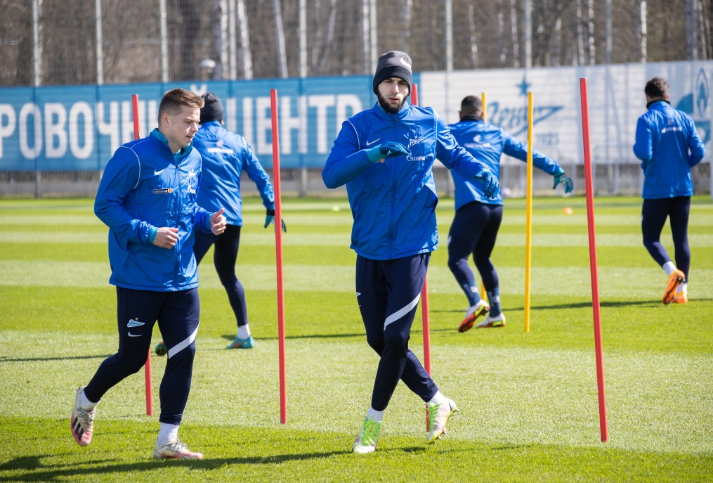 Открытая тренировка «Зенита» перед матчем с  «Локомотивом»