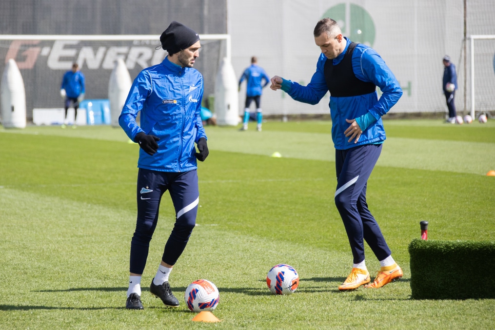 Открытая тренировка «Зенита» перед матчем с  «Локомотивом»