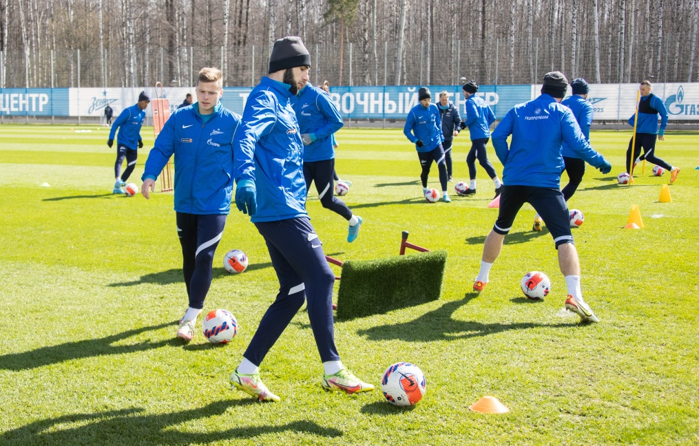 Открытая тренировка «Зенита» перед матчем с  «Локомотивом»