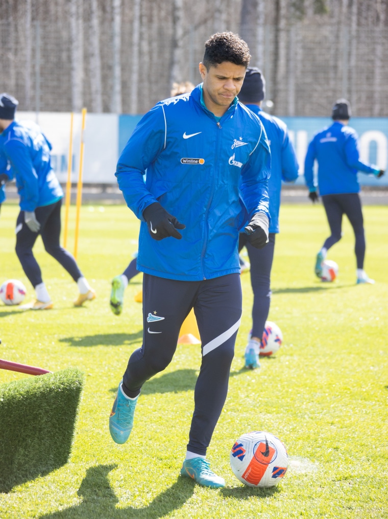 Открытая тренировка «Зенита» перед матчем с  «Локомотивом»