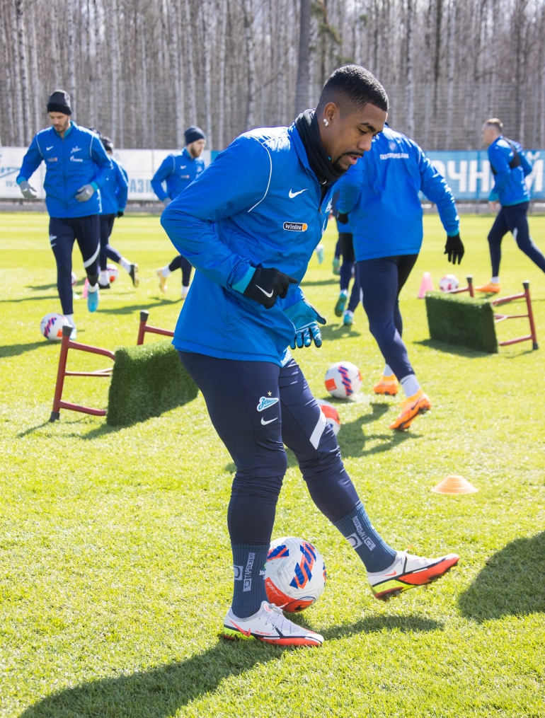 Открытая тренировка «Зенита» перед матчем с  «Локомотивом»