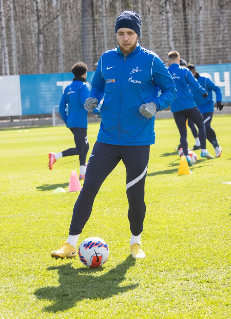 Открытая тренировка «Зенита» перед матчем с  «Локомотивом»
