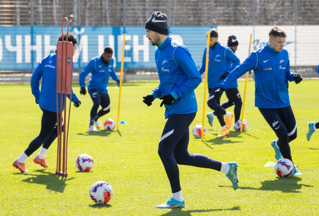 Открытая тренировка «Зенита» перед матчем с  «Локомотивом»