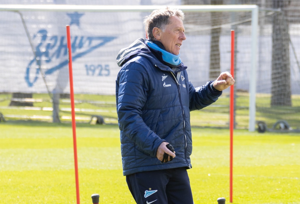 Открытая тренировка «Зенита» перед матчем с  «Локомотивом»