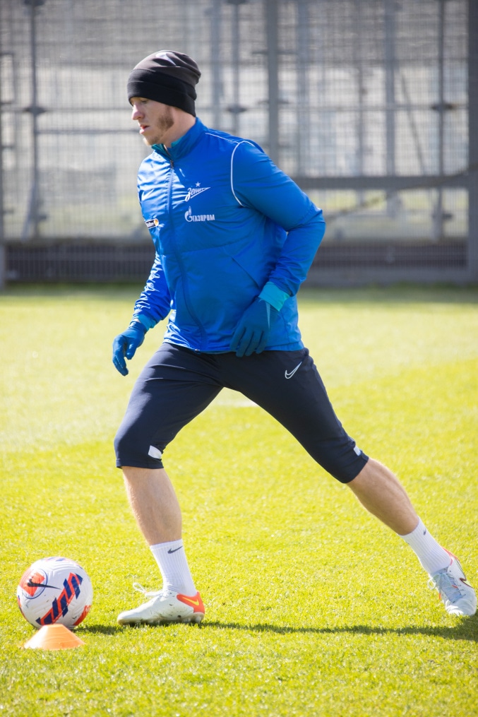 Открытая тренировка «Зенита» перед матчем с  «Локомотивом»
