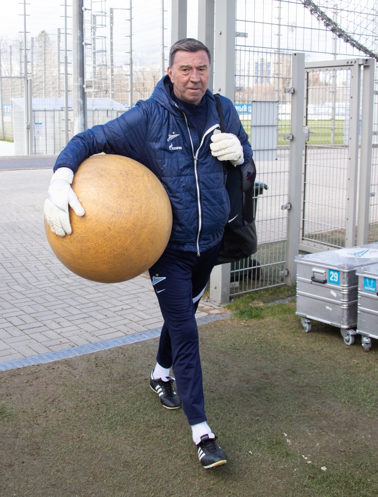 Открытая тренировка «Зенита» перед матчем с  «Локомотивом»