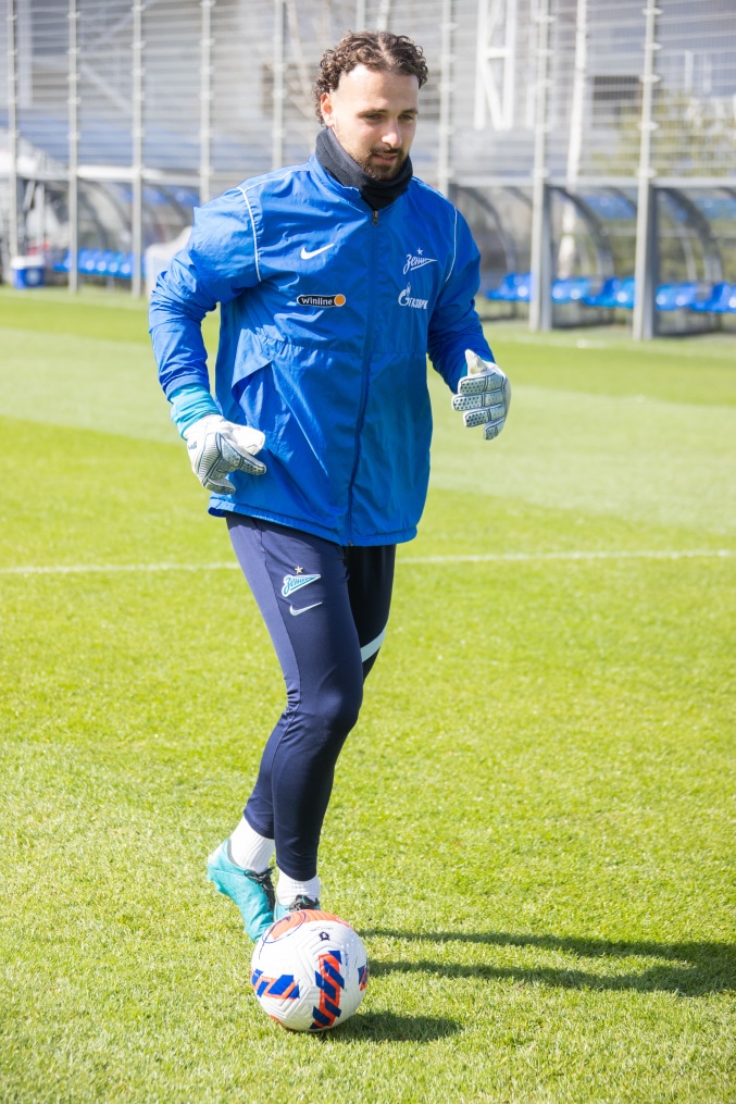 Открытая тренировка «Зенита» перед матчем с  «Локомотивом»