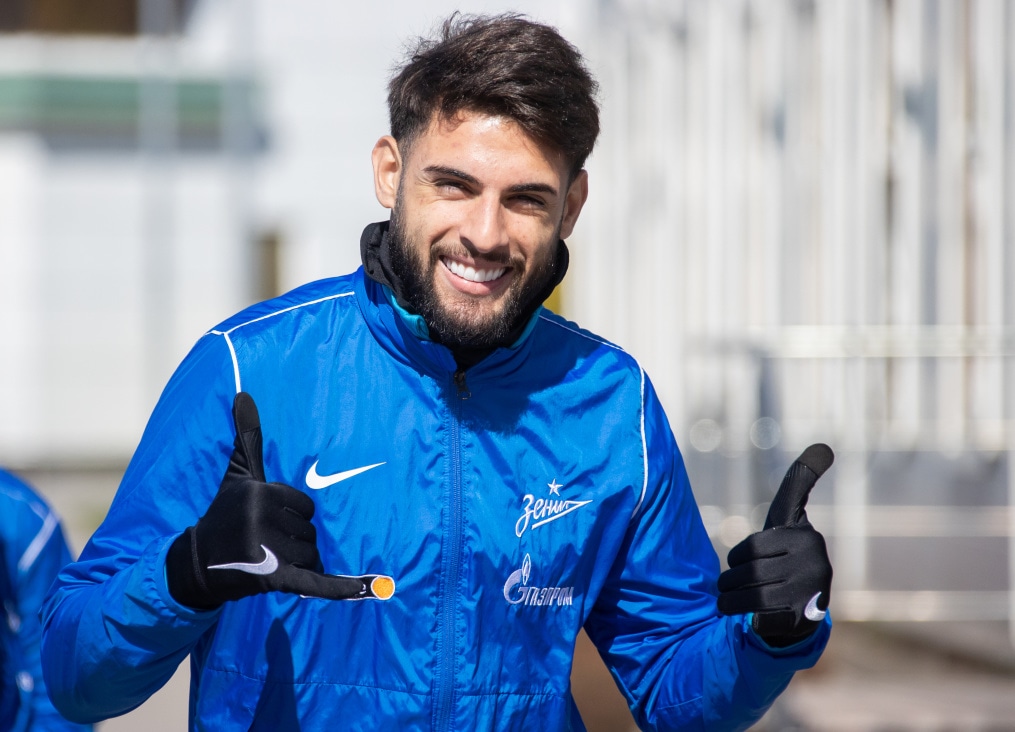 Открытая тренировка «Зенита» перед матчем с  «Локомотивом»