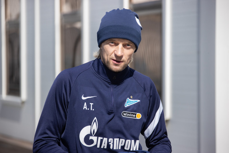 Открытая тренировка «Зенита» перед матчем с  «Локомотивом»