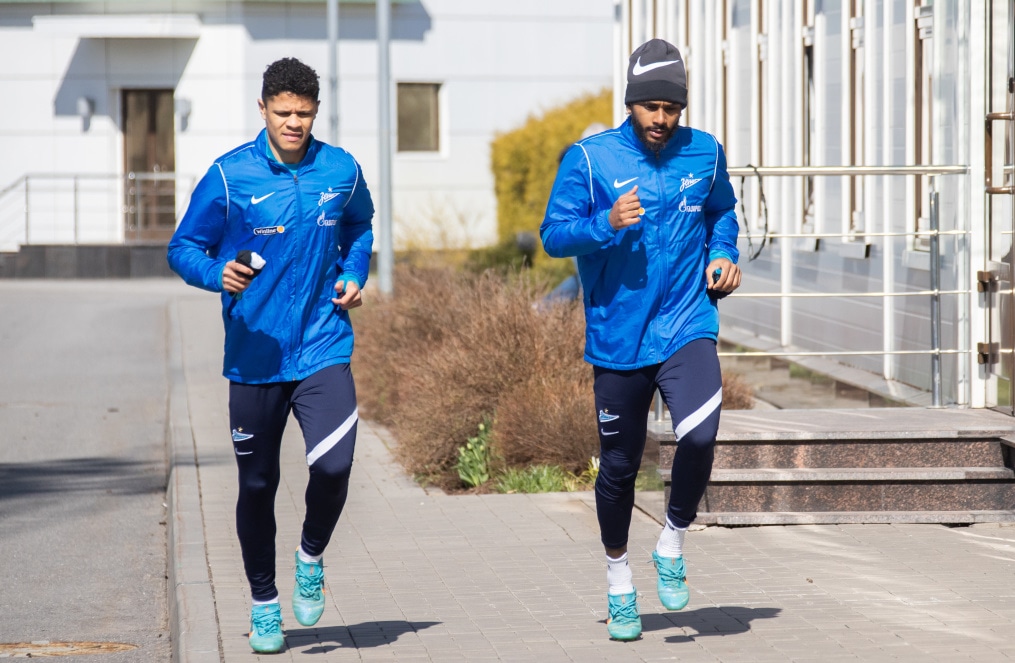 Открытая тренировка «Зенита» перед матчем с  «Локомотивом»