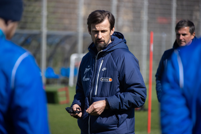 Открытая тренировка «Зенита» перед матчем с  «Локомотивом»