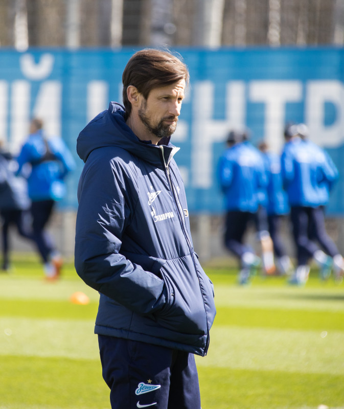 Открытая тренировка «Зенита» перед матчем с  «Локомотивом»