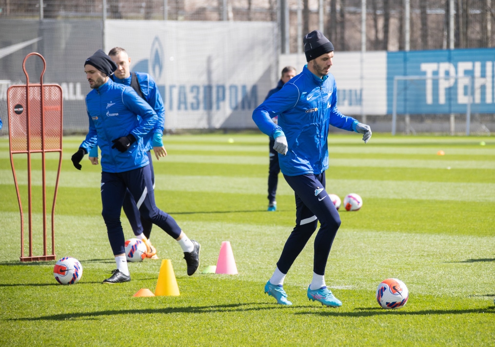 Открытая тренировка «Зенита» перед матчем с  «Локомотивом»