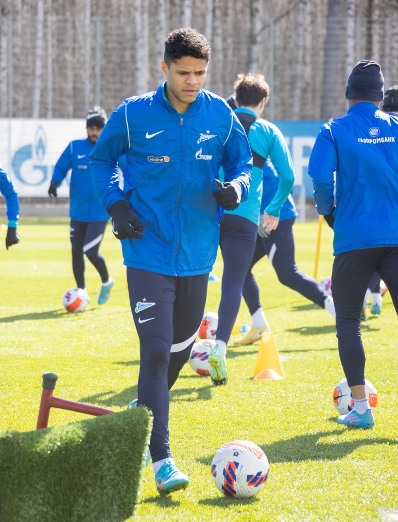 Открытая тренировка «Зенита» перед матчем с  «Локомотивом»