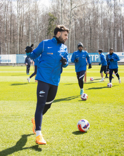 Открытая тренировка «Зенита» перед матчем с  «Локомотивом»