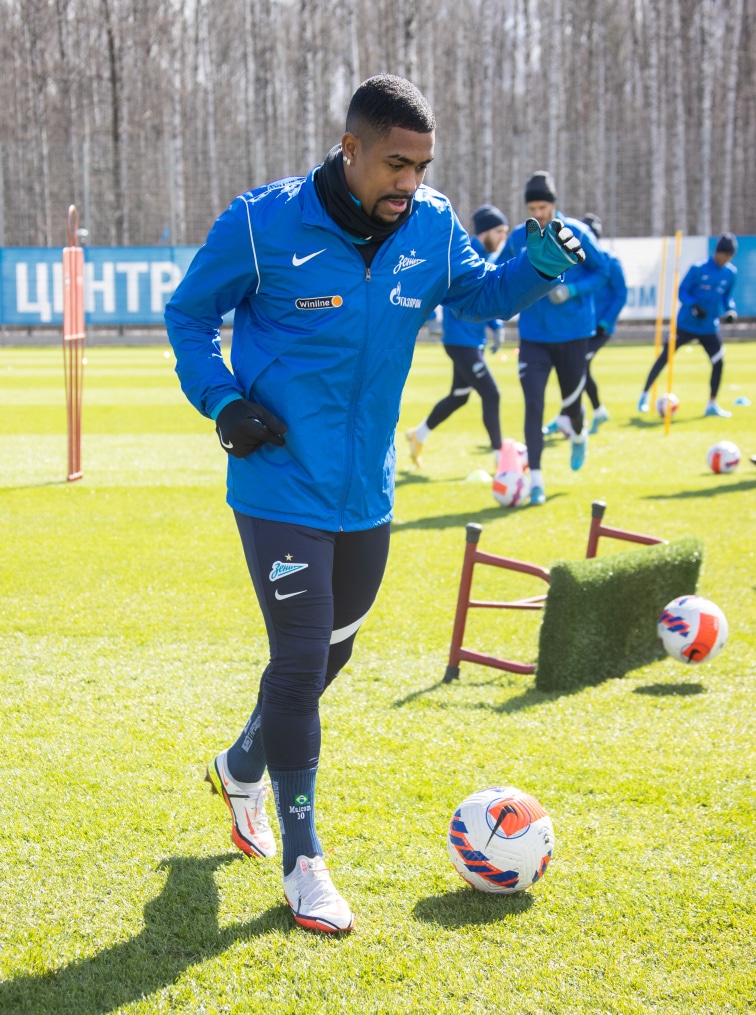Открытая тренировка «Зенита» перед матчем с  «Локомотивом»
