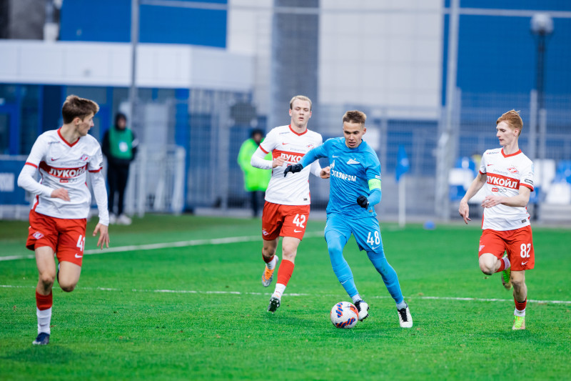 Молодежная лига 2021/22, «Зенит»-м — «Спартак»-м