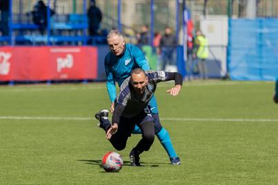 Товарищеский матч ветеранов ФК «Зенит» и  ФК «Крылья Советов»