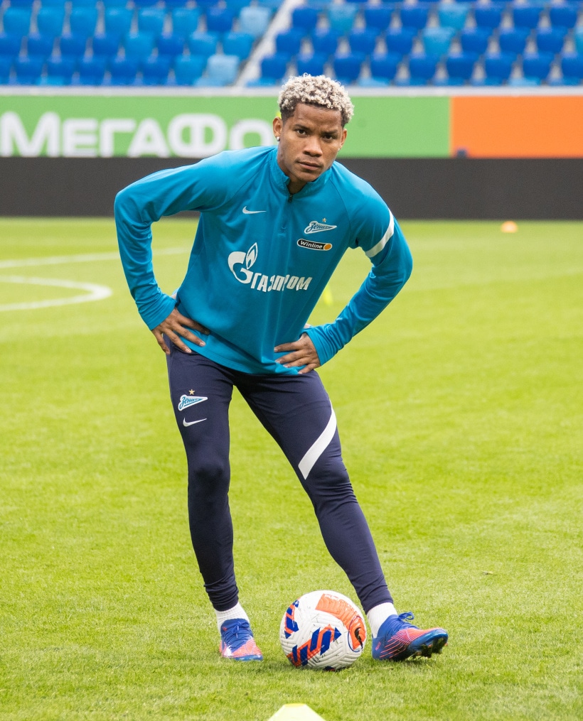 Тренировка «Зенита» перед матчем с «Уралом»