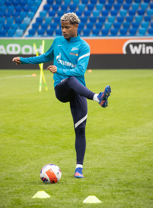 Тренировка «Зенита» перед матчем с «Уралом»