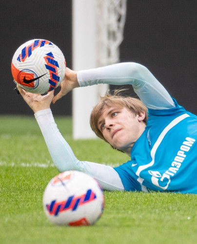 Тренировка «Зенита» перед матчем с «Уралом»