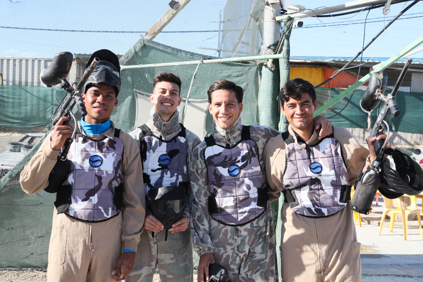 Командный турнир по пейнтболу в Бендорме