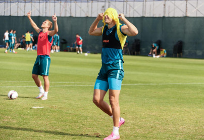 «Газпром»-тренировочные сборы в Дубае: 18 января, утренняя тренировка