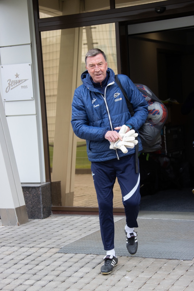 Открытая тренировка «Зенита» перед матчем с «Нижним Новгородом»