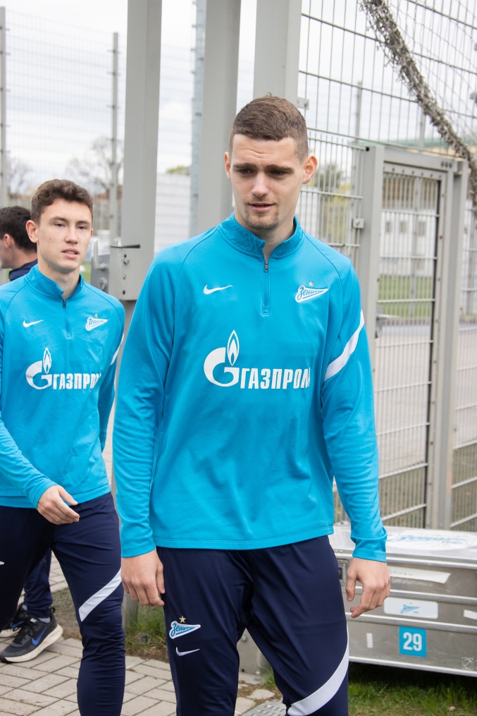 Открытая тренировка «Зенита» перед матчем с «Нижним Новгородом»