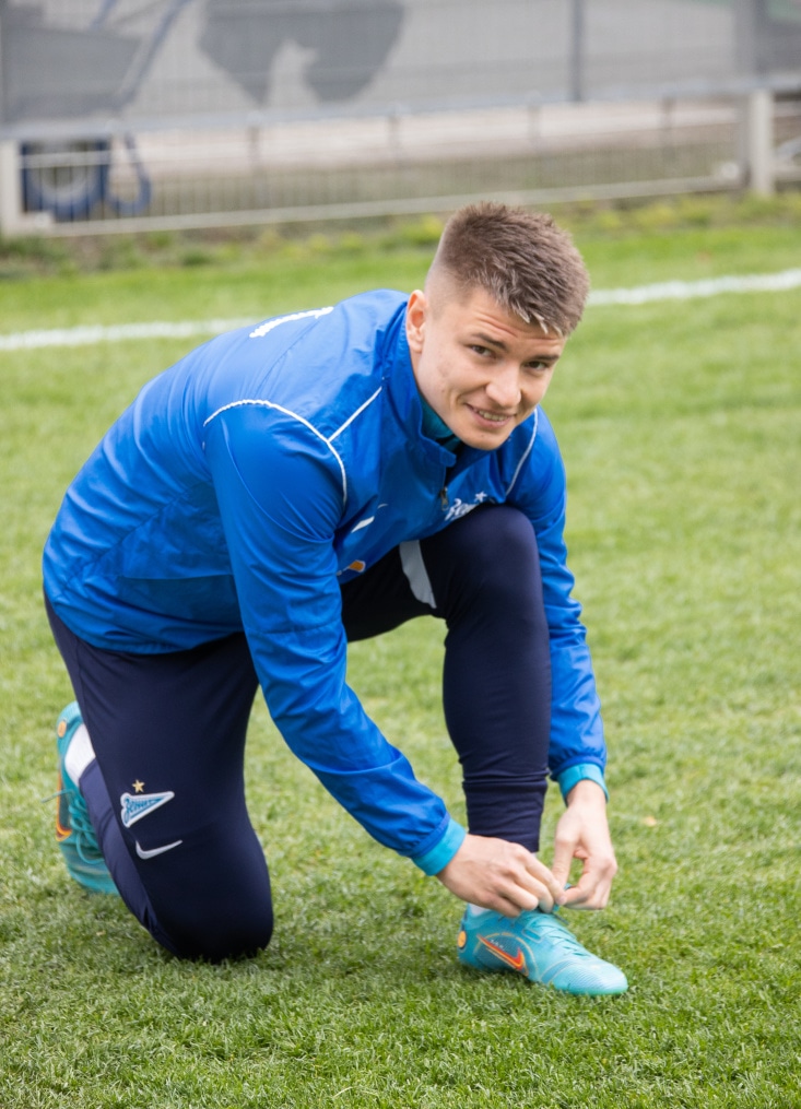 Открытая тренировка «Зенита» перед матчем с «Нижним Новгородом»