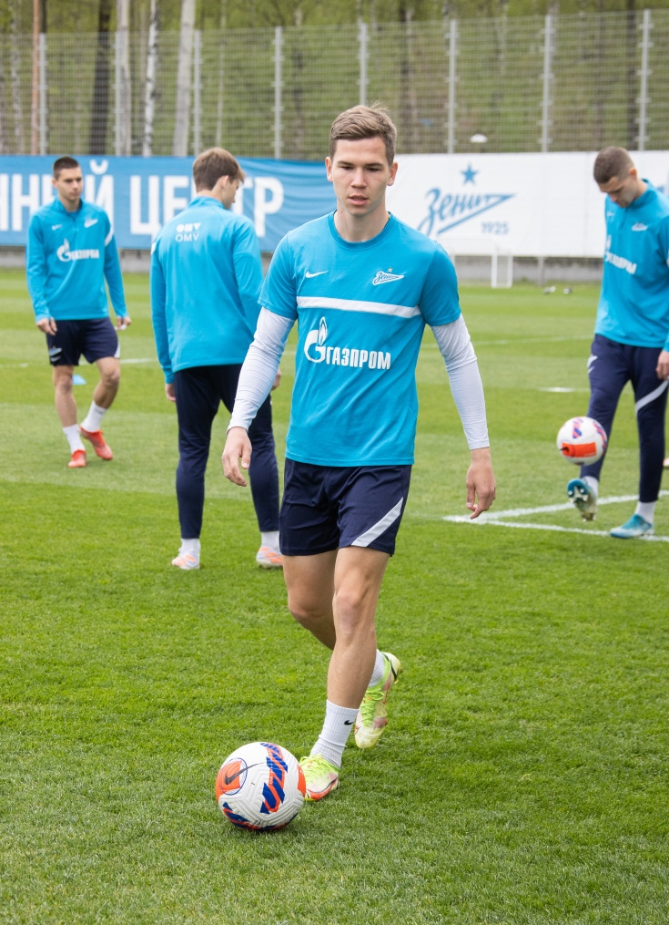 Открытая тренировка «Зенита» перед матчем с «Нижним Новгородом»
