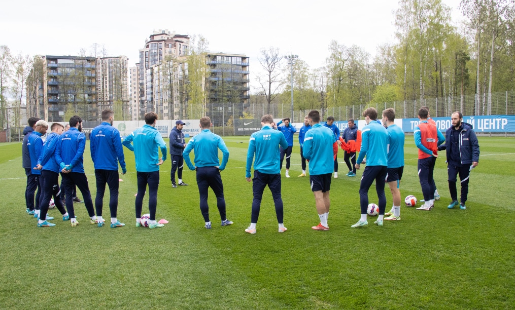 Открытая тренировка «Зенита» перед матчем с «Нижним Новгородом»