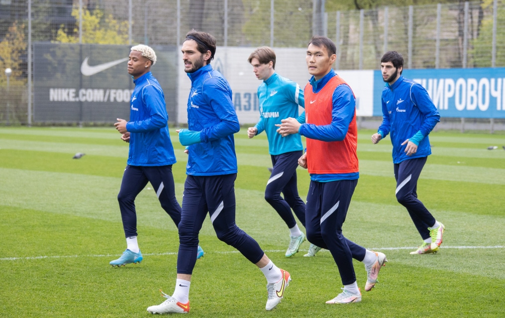 Открытая тренировка «Зенита» перед матчем с «Нижним Новгородом»