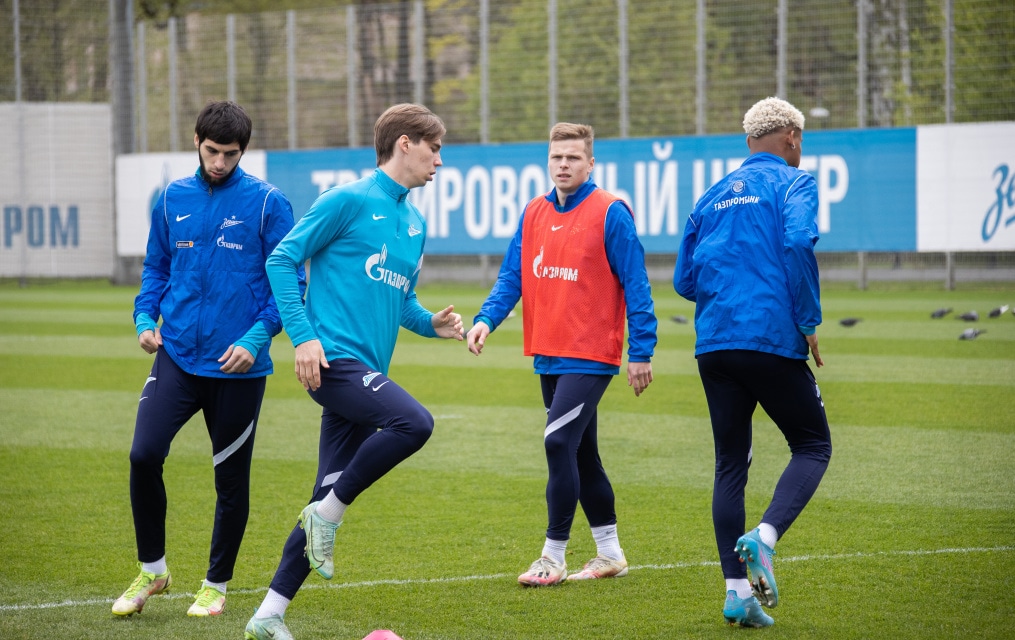 Открытая тренировка «Зенита» перед матчем с «Нижним Новгородом»