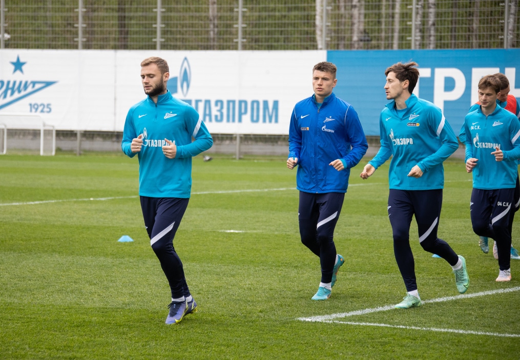 Открытая тренировка «Зенита» перед матчем с «Нижним Новгородом»