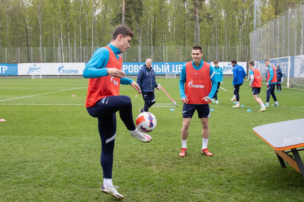Открытая тренировка «Зенита» перед матчем с «Нижним Новгородом»