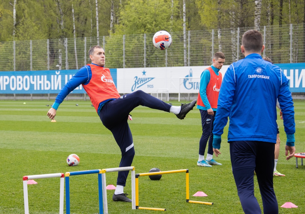 Открытая тренировка «Зенита» перед матчем с «Нижним Новгородом»