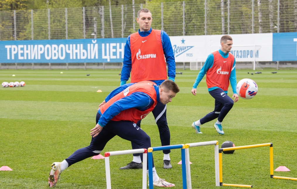 Открытая тренировка «Зенита» перед матчем с «Нижним Новгородом»