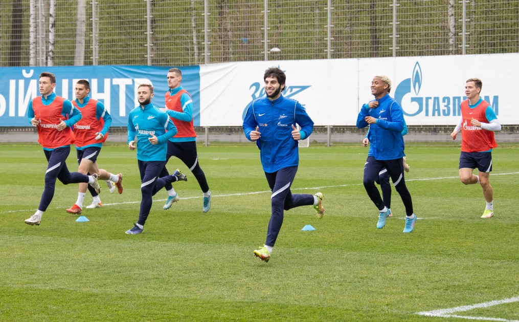Открытая тренировка «Зенита» перед матчем с «Нижним Новгородом»