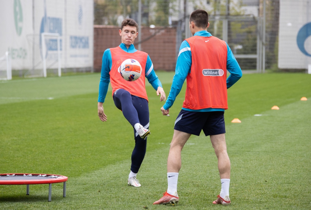 Открытая тренировка «Зенита» перед матчем с «Нижним Новгородом»