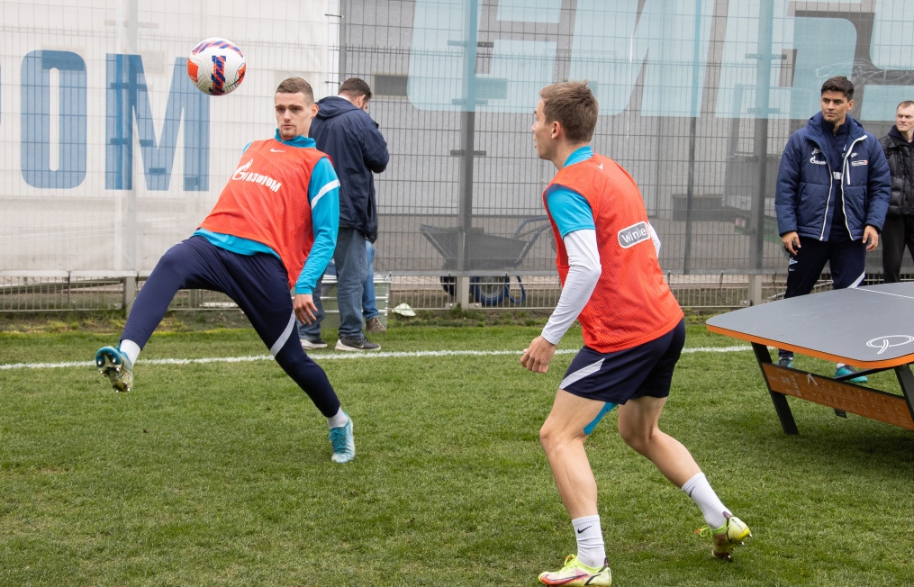 Открытая тренировка «Зенита» перед матчем с «Нижним Новгородом»