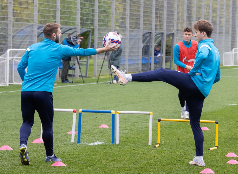 Открытая тренировка «Зенита» перед матчем с «Нижним Новгородом»